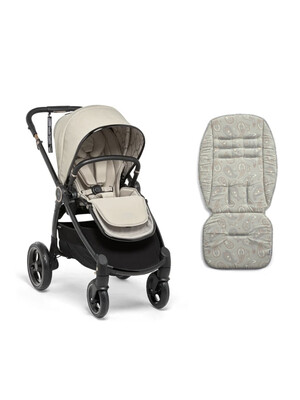 Ocarro Fuse Pushchair with Paisley Crescent Memory Foam Liner
